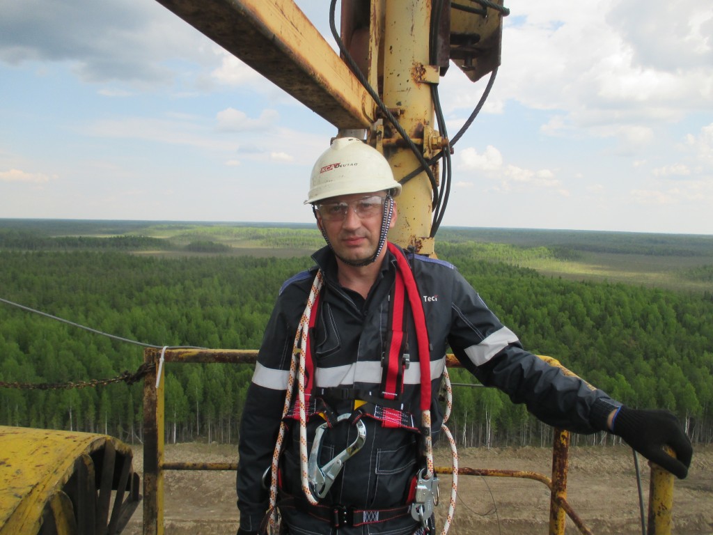 На фото: Ведущий инженер по техническому диагностированию и экспертному обследованию Евгений Субботин
